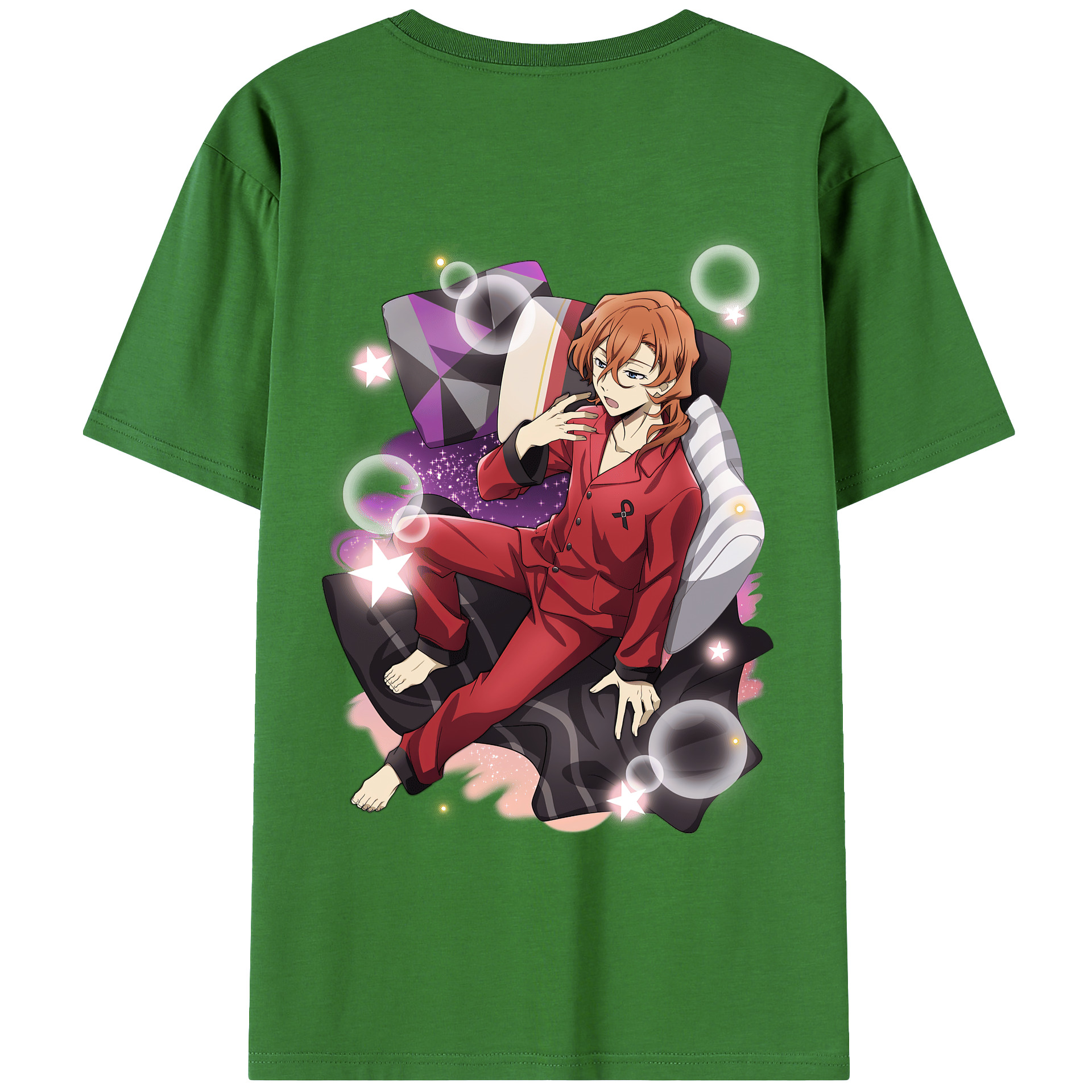 （画像用） 文豪ストレイドッグス Bungo Stray Dogs レディース半袖Tシャツ(バックプリント)